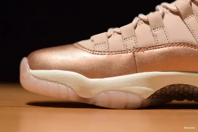 Reps TB Gold 11 Air Jordan GS Rose Low AH7860-105 0612